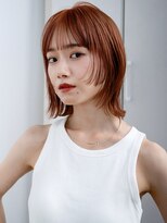 エインアンリー 明治神宮前(AIN.ANLY.)&nbsp;3暗めカラーグランマッシュデザインカラーフェイスフレーミング