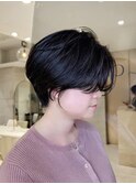 ハンサムショート/外苑前/顔まわりカット/似合わせカット