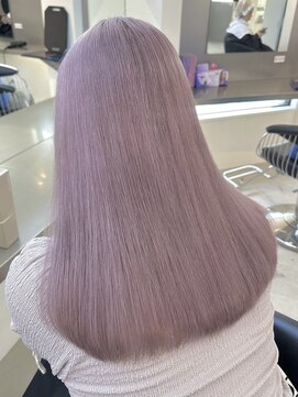 ラック 表参道(LUCK) ペールピンク/ゆるふわミディアム/ハイトーン/ペールカラー