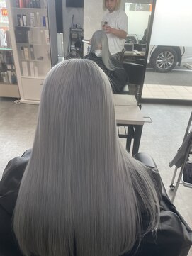 シルバーグレージュ/特殊カラー/CAREブリーチ