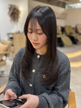 リンクミリ(Link mili) 【ざくざくレイヤー】髪質改善/艶カラー/韓国ヘア