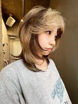 ハコ プラス(HACO+)&nbsp;【Haco+】Rena_レイヤーカット_ダブルカラー