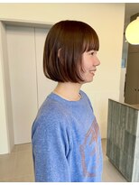 ローレンアオ(LOREN AO)&nbsp;着物ヘア/大人ガーリー/ダークアッシュ/似合わせカット/矢場町