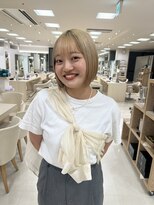 シャルムバイケンジ(Charm.by KENJE)&nbsp;ブリーチカラー/ブリーチ/ダブルカラー/ベージュカラー／銀座