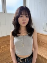 ヘア フラッグ 西葛西店(hair flag) 透明感グレージュ×ハッシュカット