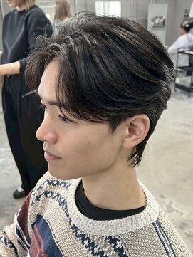 ラック 表参道(LUCK) メンズカット/フェザーショート/ブリーチなし/メンズヘア