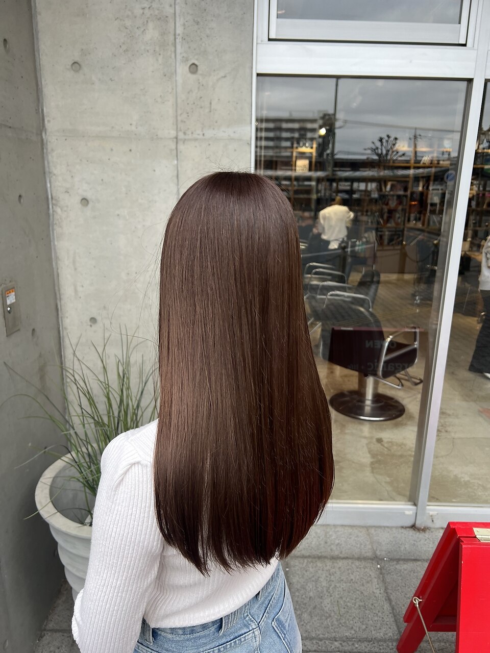 20代30代◎韓国風ロングチョコレートブラウン美髪：L273899898