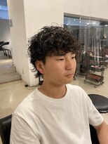 アディクト(ADDICT)&nbsp;メンズウルフパーマ◎