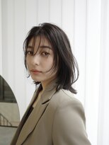 ヌヌ 渋谷 原宿 明治神宮前(nunu) レイヤーカットウルフカットボブグレージュオリーブべージュ