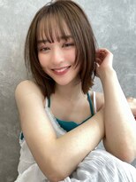 サンド 銀座(sand)&nbsp;レイヤーでふわっとボブ◎