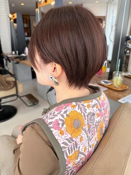 スミス(SMITH) ショートボブ×ピンクカラー