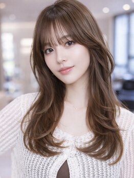 エレラビューティー(ELERA beauty)の写真/レイヤーカット高評価《似合わせデザインカット￥5,500》顔型診断も話題♪あなたの魅力を引き出します◎