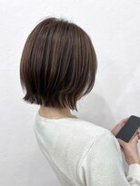 リロイド(ReLoid) レイヤーボブ×グレージュ
