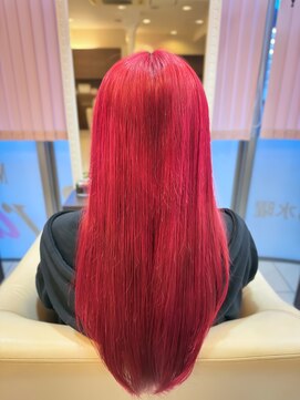 エムタニグチブランシェ(M.TANIGUCHI Branche') ブリーチありロングトリートメントレッドカラー