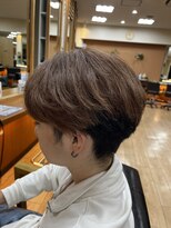 クレス 東武練馬店&nbsp;王道センターパート×ベージュ