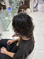 アース 岐阜店(HAIR&MAKE EARTH) ミディアムパーマ