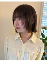 キアラ(Kchiara)&nbsp;小顔顔周りレイヤー透明感カラーkchiara天神佐藤可菜
