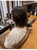 ユニックス イオンレイクタウン店(UNIX)&nbsp;【柔らか質感】くしゅっと揺れる大人のボブパーマ