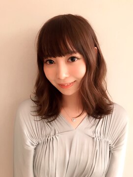 ロンド 銀座(Lond) 外ハネウェーブが可愛い 担当川瀬賢翁