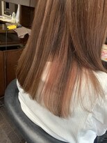 髪の美院 シャルマン ビューティー クリニック(Charmant Beauty Clinic)&nbsp;ピンク系ハイライトカラー