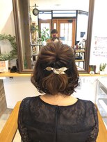 ルームスヘアー(Rooms Hair)&nbsp;誰でも簡単ハーフアップ （☆）
