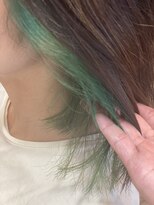 アミークスプリエ(amicus prier)&nbsp;ターコイズインナーカラー