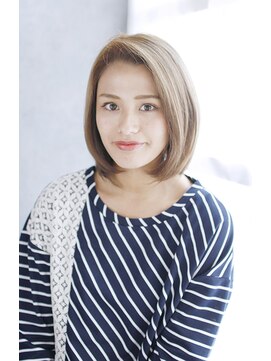 シュシュット(chouchoute) 吉祥寺3分/美髪質改善クールショートボブルフピンクベージュ/013