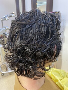 ヘアアーク(HAIR arc) パーマボブ#京成津田沼#幕張#奏の杜#ウルフパーマ#ボブルフ
