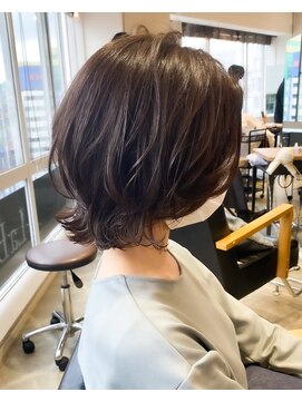 ラボヌールヘアーレーヴ 池袋店(La Bonheur hair reve) reve☆加々美賢育☆大人可愛い外はねレイヤーボブ