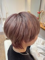 スタジオフォーエイチ(STUDIO 4H)&nbsp;メンズカラー/ピンクアッシュ/ピンクベージュ/ハイトーン/下北沢