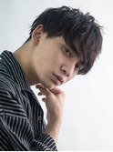 “韓国マッシュ” メンズカット×波巻きパーマ