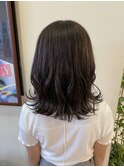 外ハネミディ