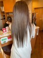 美容室 グラン ブルー 大人かわいいベージュ系カラー