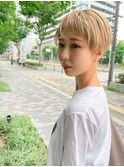 ナチュラルマッシュショート/担当 井上真由美