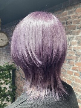 エデン(EDEN) ケアブリーチ/ダブルカラー/マッシュウルフ/バイオレットフィズ