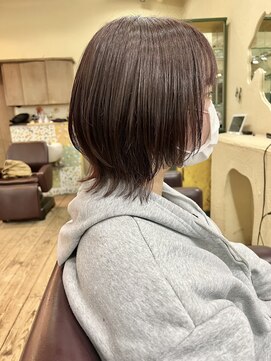 スミ(sumi) ウルフカット/長崎ウルフカット/ウルフヘア/20代30代40代◎岩田