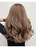 【ブリーチ】【透明感ブラウン】【ベージュブラウン】【渋谷】