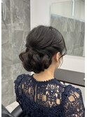アップスタイル/お呼ばれヘア/パーティーヘアアレンジ