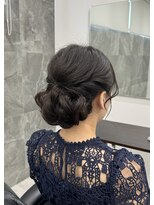 ビューティーサロン クロス(CROSS)&nbsp;アップスタイル/お呼ばれヘア/パーティーヘアアレンジ