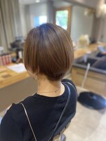 ゲミュ(gemu.)&nbsp;刈上げボブ/滑らか縮毛矯正