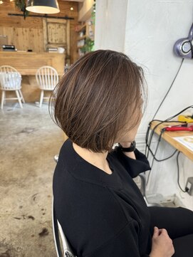 ウィークエンド(WEEKEND) 白髪ぼかしブリーチ無しダブルカラーカットトリートメント15400