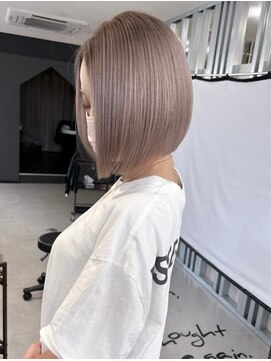 キング 枚方店(K!ng) 縮毛矯正髪質改善ハイライトレイヤーカット枚方美容室エクステ