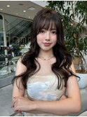 ！韓国巻きロングスタイル！