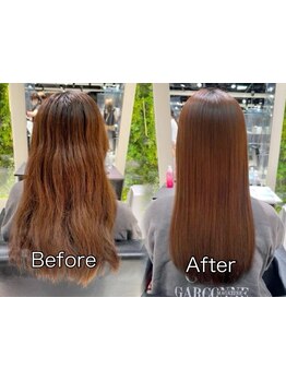 選べる縮毛矯正！しっかり派もナチュラル派も希望のストレート♪ハイダメージ毛も対応![縮毛矯正/髪質改善]