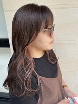 スタイル 成城学園前(STYLE) インナーピアスカラー ピンクカラー チラ見せカラー