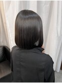 内巻きボブ×髪質改善ストレート【Ryoka 髪質改善】