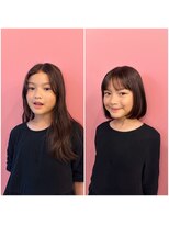 ステップボーンカット トーキョー(STEP BONE CUT TOKYO)&nbsp;【ステップボーンカット】キッズカット/癖毛キッズ／キッズボブ