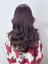 アイティーバイアルバム 下北沢店(IT by ALBUM)&nbsp;ロング韓国ヘア美髪顔周りレイヤーおくれ毛_ba501101