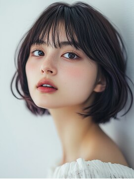 ロディーナコク 大口 新子安(rodina.coc) 20代30代40代◎大人ナチュラルレイヤーボブ/白髪ぼかし/髪質改善