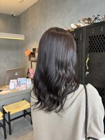 アチーブリス(achieve Liss)&nbsp;ナチュラルブラウンブリーチなしカラーゆるふわウェーブ巻き